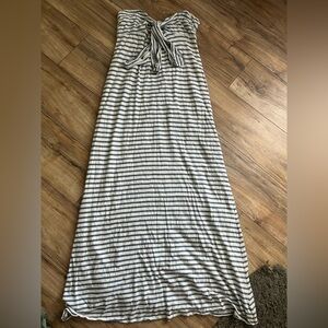 Striped Maxi